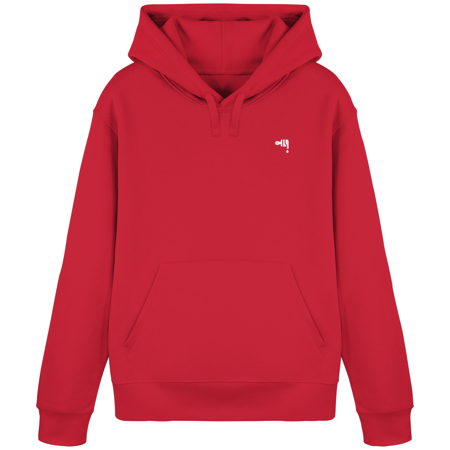 Gmoit NEW LOGO white - Organic Hoodie