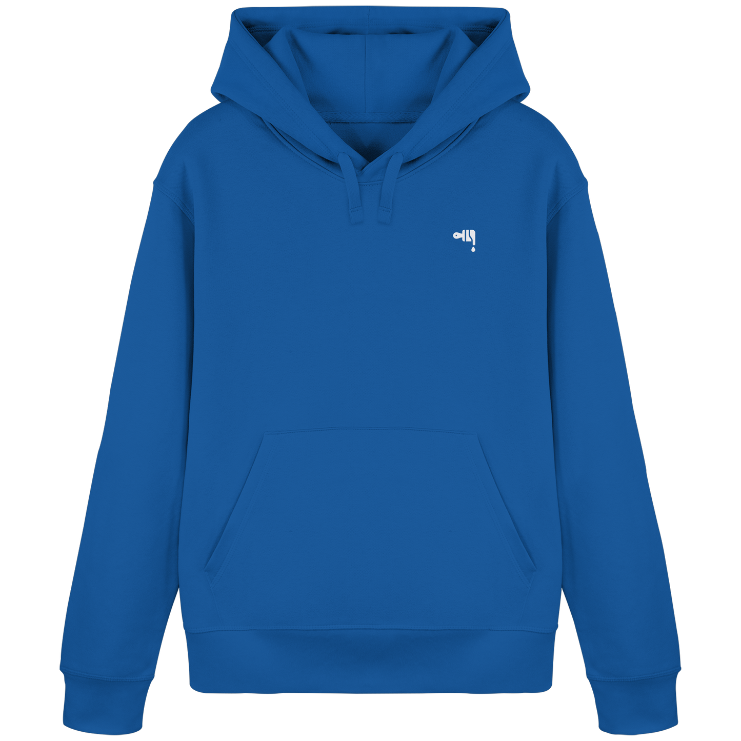 Gmoit NEW LOGO white - Organic Hoodie