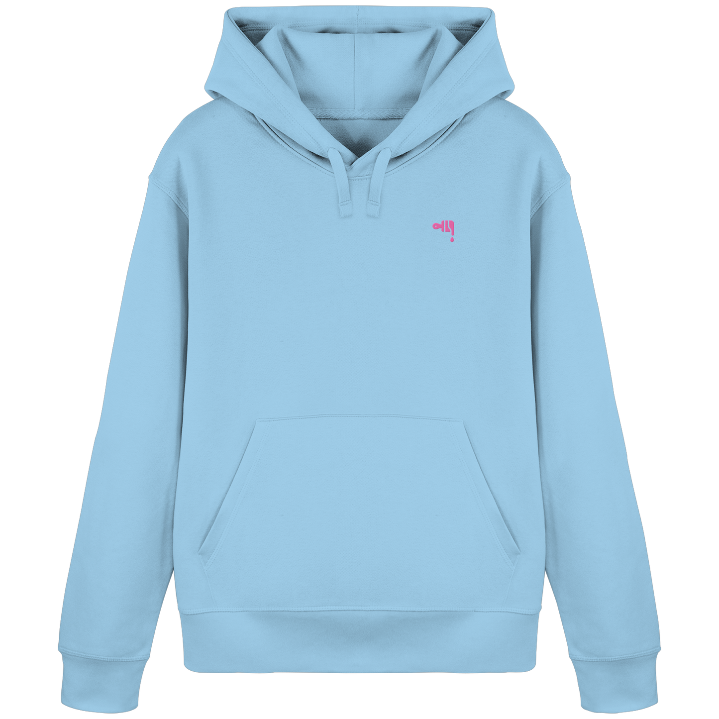Gmoit NEW LOGO PINK - Ladies Organic Hoodie