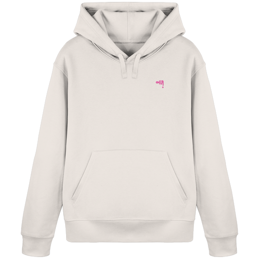 Gmoit NEW LOGO pink - Damen  Organic Hoodie