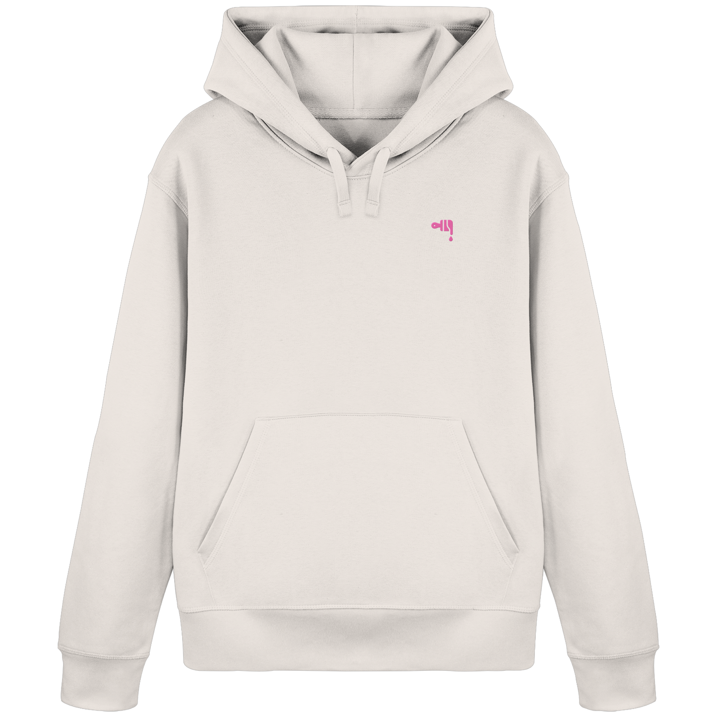 Gmoit NEW LOGO PINK - Ladies Organic Hoodie
