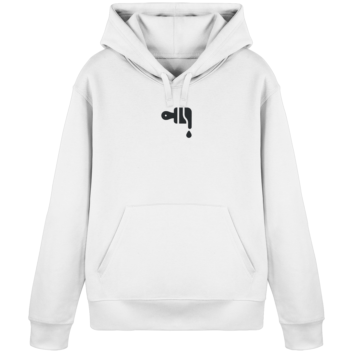 Gmoit NEW LOGO black & big - Damen Organic Hoodie