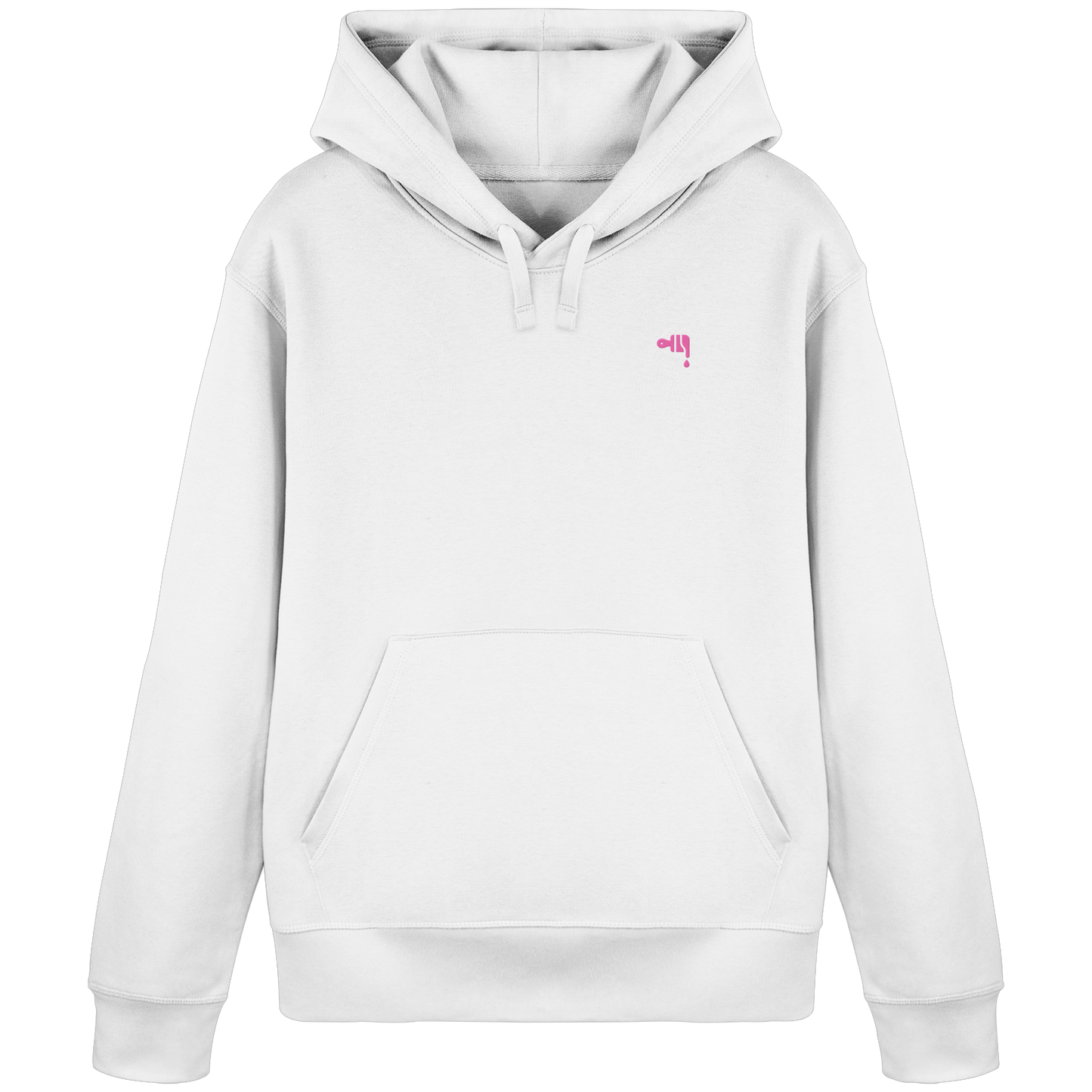 Gmoit NEW LOGO PINK - Ladies Organic Hoodie