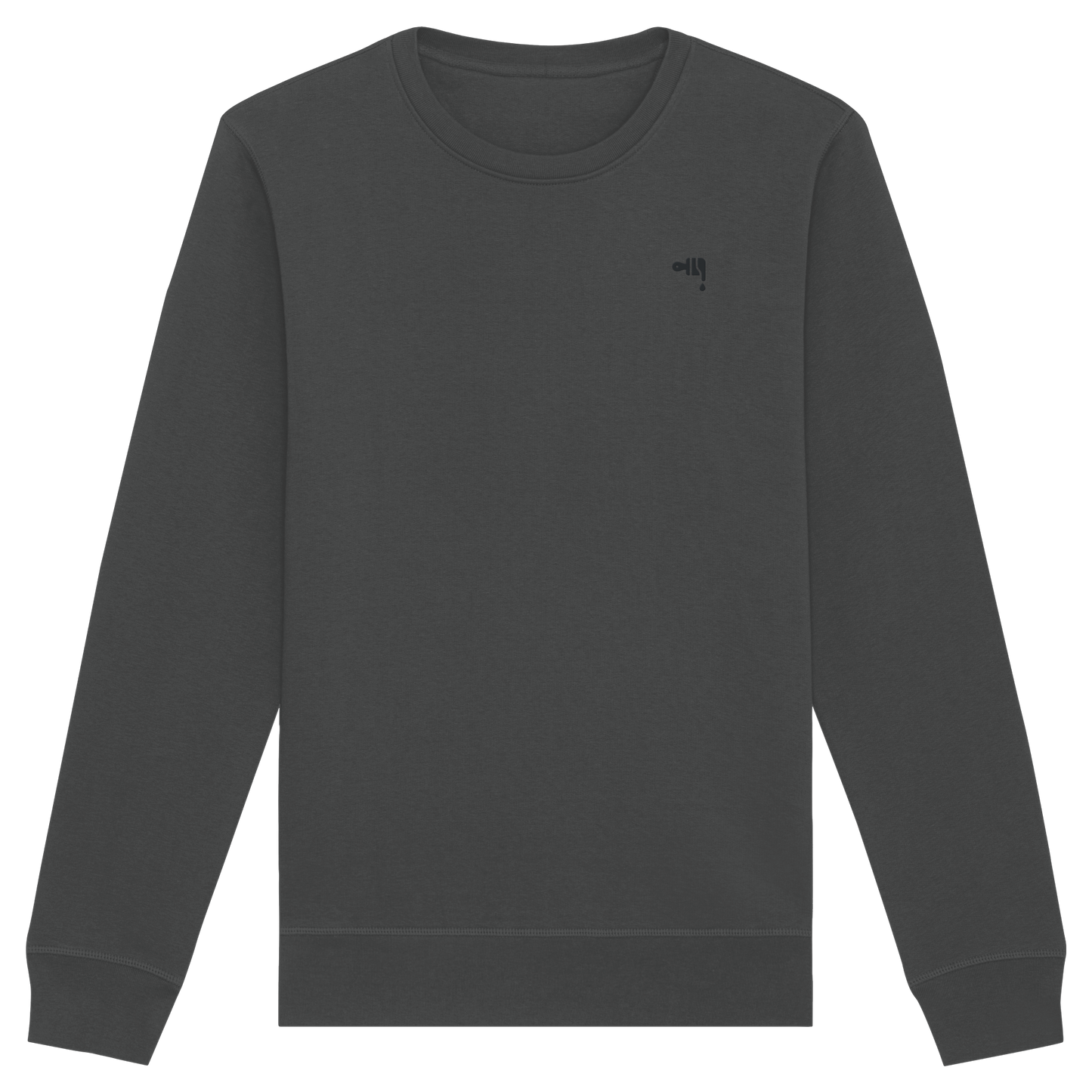 Gmoit NEW LOGO BLACK - Organic Basic Unisex Sweatshirt