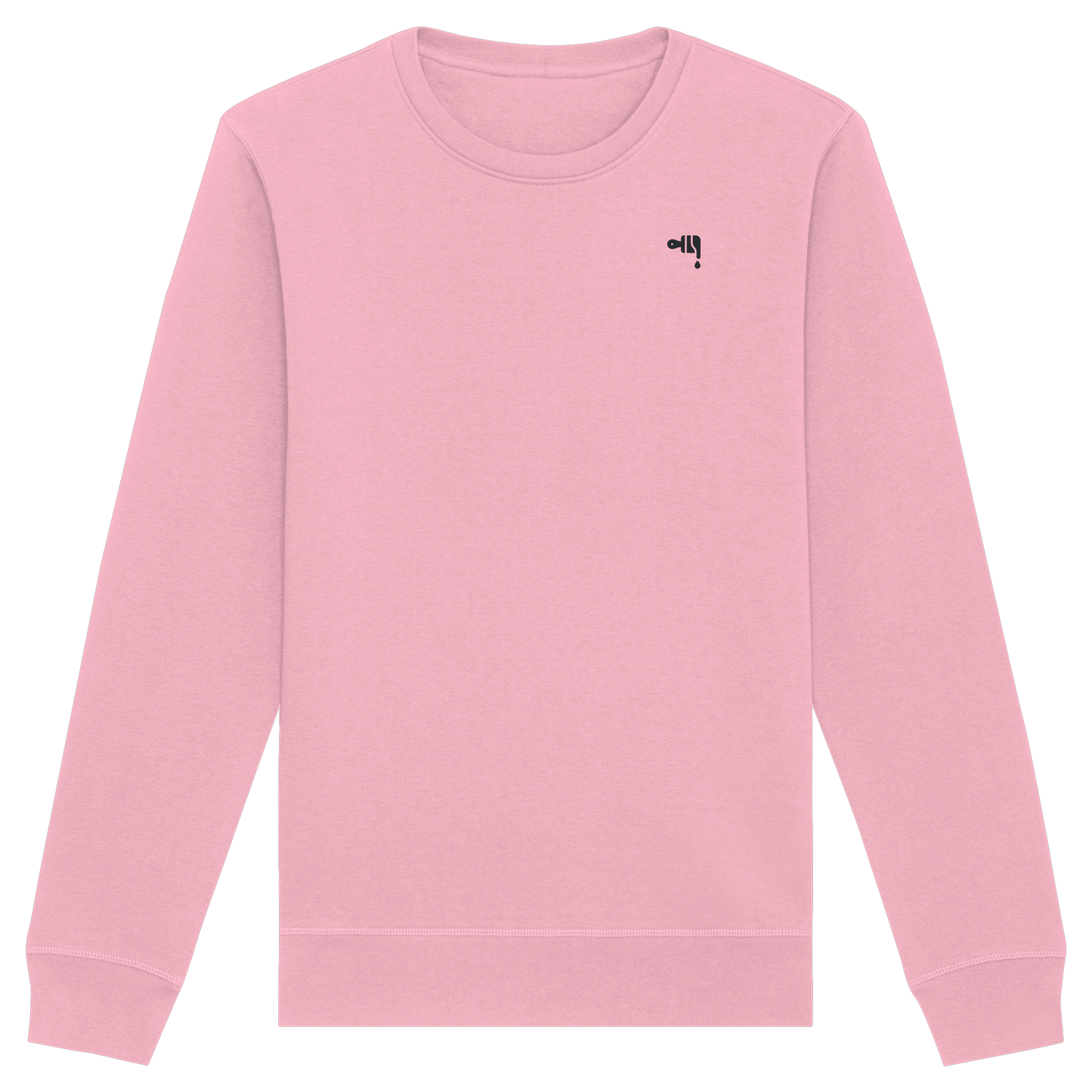 Gmoit NEW LOGO black - Ladies Organic Sweatshirt