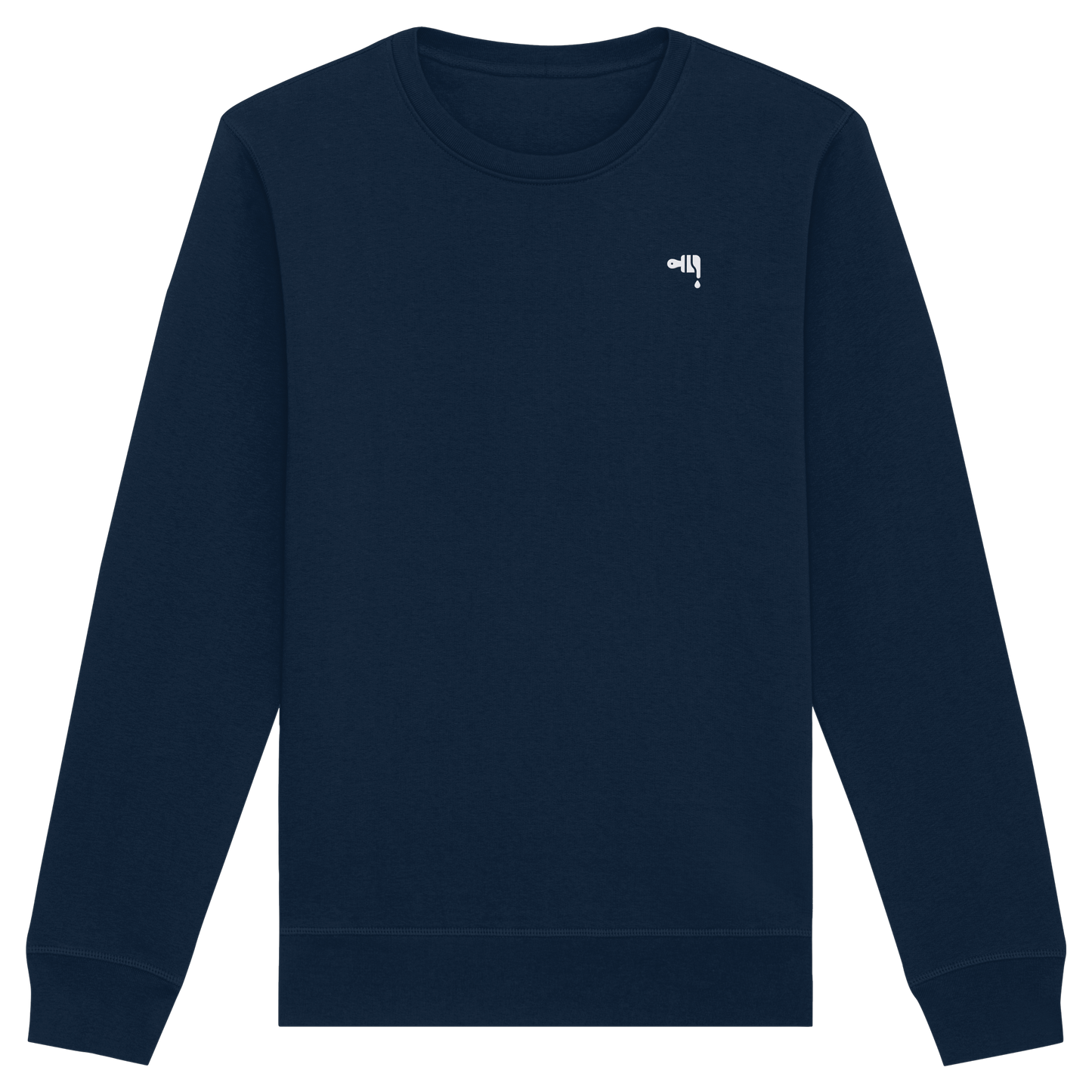 Gmoit NEW LOGO WHITE - Organic Basic Unisex Sweatshirt