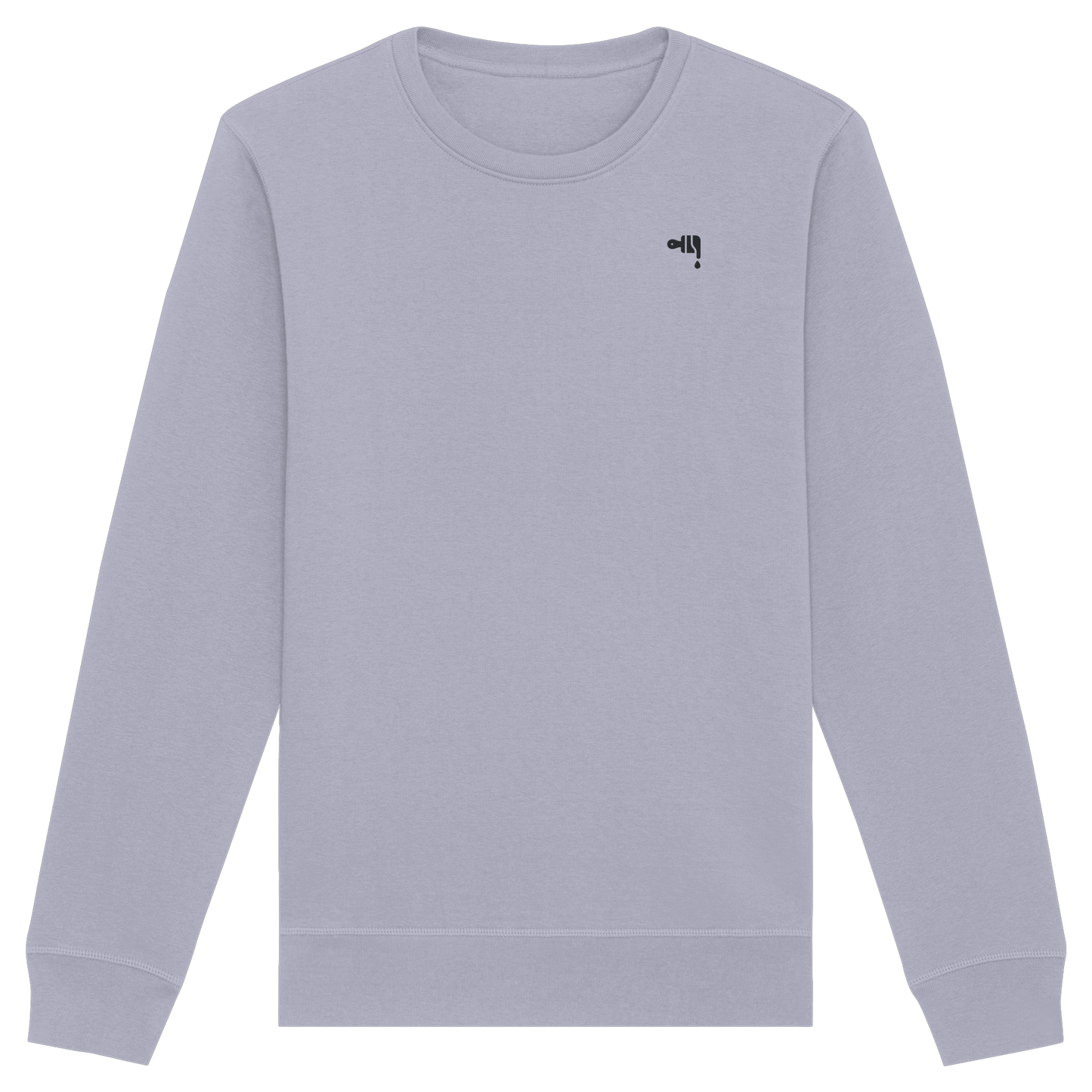 Gmoit NEW LOGO black - Ladies Organic Sweatshirt