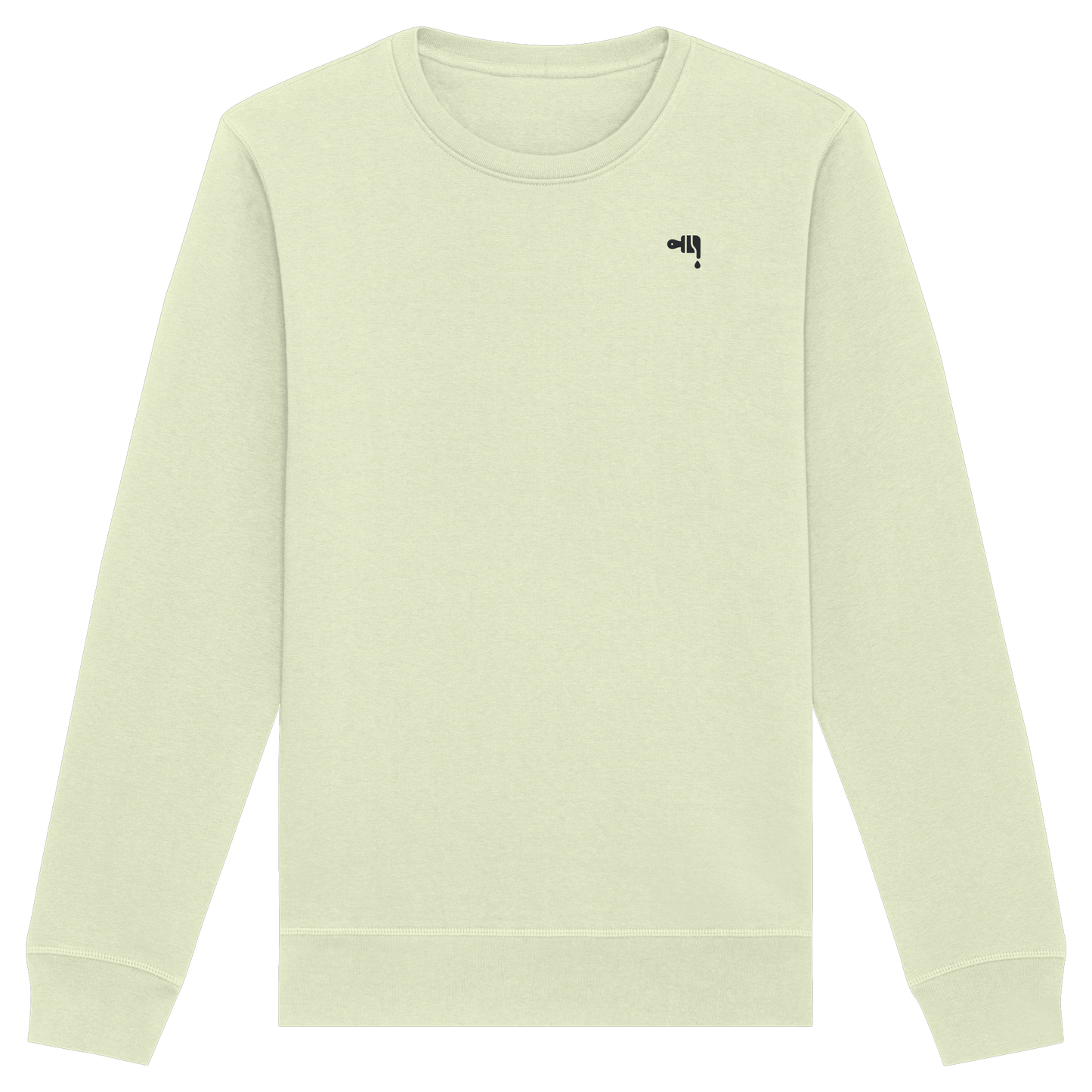 Gmoit NEW LOGO black - Ladies Organic Sweatshirt