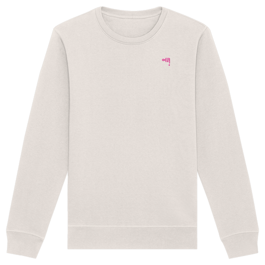 Gmoit NEW LOGO pink - Damen Organic Sweatshirt