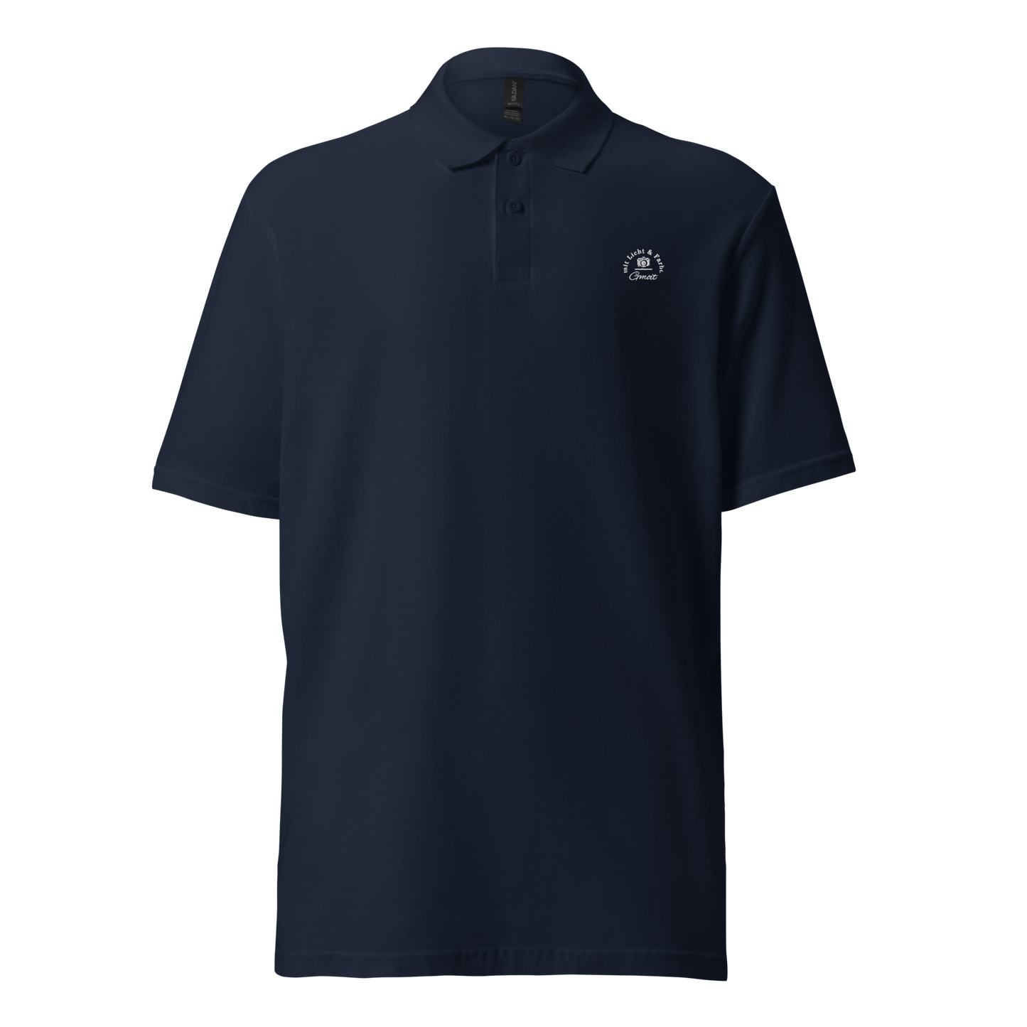 Gmoit mit Farbe Unisex Piqué-Poloshirt