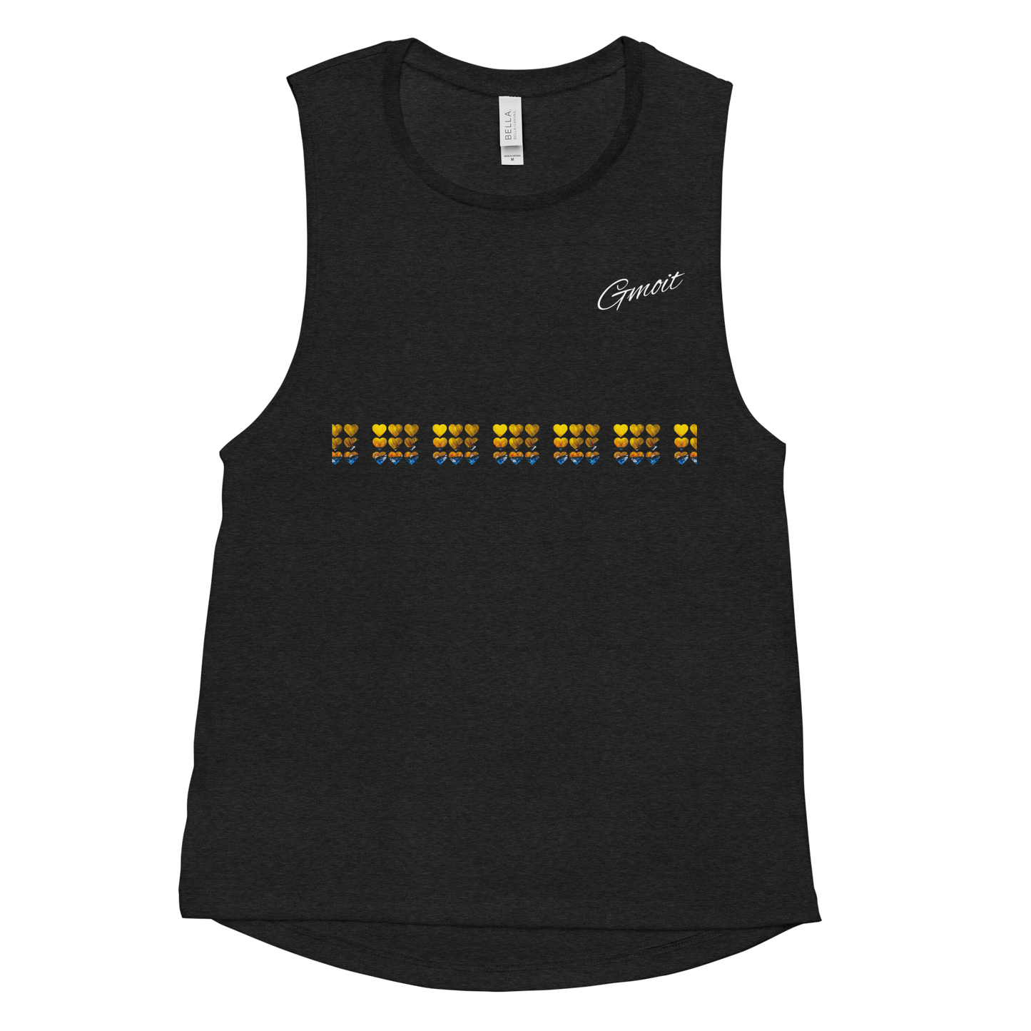 Gmoit mit Farbe Damen Muscle-Tank-Top