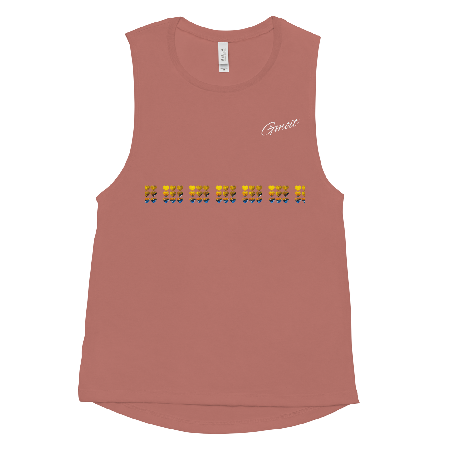 Gmoit mit Farbe Damen Muscle-Tank-Top